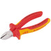 Draper Knipex 70 06 140 SBE Fully Insulated Diagonal Side Cutter, 140mm 81254 Draper - Dynamic Drive