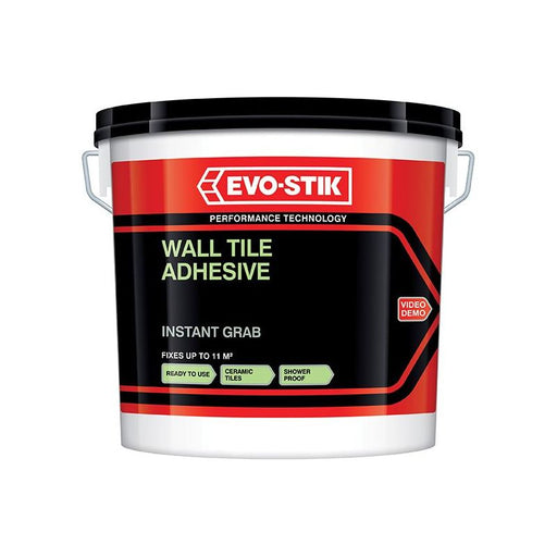 Evo-Stik Instant Grab Wall Tile Adhesive 10 litre EVO-STIK - Dynamic Drive