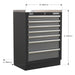 Sealey Modular 7 Drawer Cabinet 680mm APMS62 Sealey - Dynamic Drive
