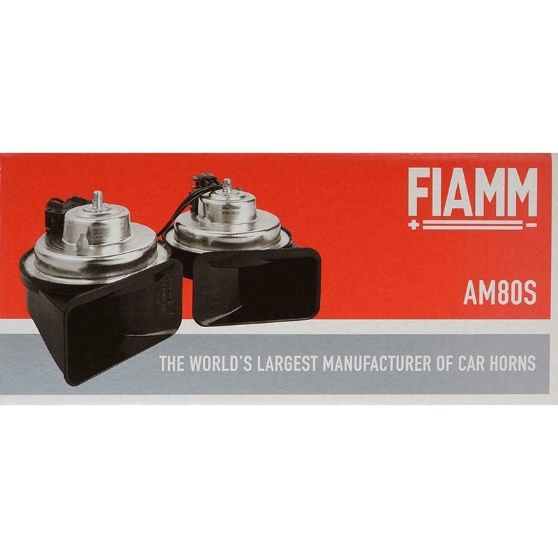 927695 Pair Horns Horn Fiamm AM80S KIT 2TJU 12v Car Vehicles Com Relay Fiamma  - Dynamic Drive