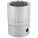 Draper 12 Point Socket, 3/4" Sq. Dr., 27mm 16696 Draper - Dynamic Drive