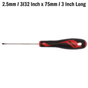 Teng Tools Flat Screwdriver 0.5 x 2.5 x 75mm S Teng Tools - Dynamic Drive