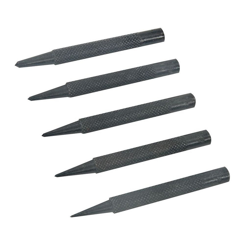 Silverline Centre Punch Set 5pce 5pce Silverline - Dynamic Drive