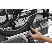 Thule Wander Way two-bike hanging trunk bike rack black Boot Bike Rack Thule - Dynamic Drive