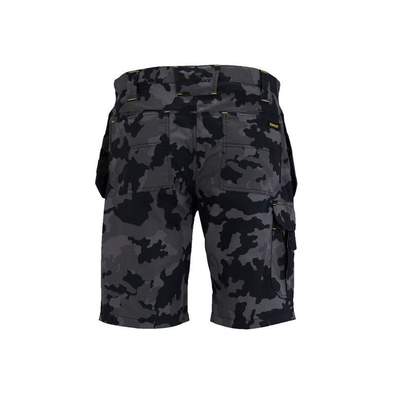 Stanley® Clothing Hanley Holster Shorts Black Camouflage Waist 32in STANLEY® Clothing - Dynamic Drive