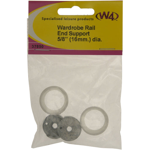 MDS1203 W4 Wardrobe rail end support 2 pack 37850 W4 - Dynamic Drive