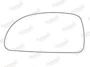 Summit Stick-On Standard Mirror Glass fits Toyota MR2 LHS Summit - Dynamic Drive