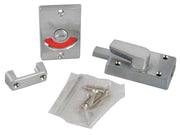 Yale Locks Indicator Bolt for Bathrooms or W.C Doors Satin Chrome P127 Yale Locks - Dynamic Drive