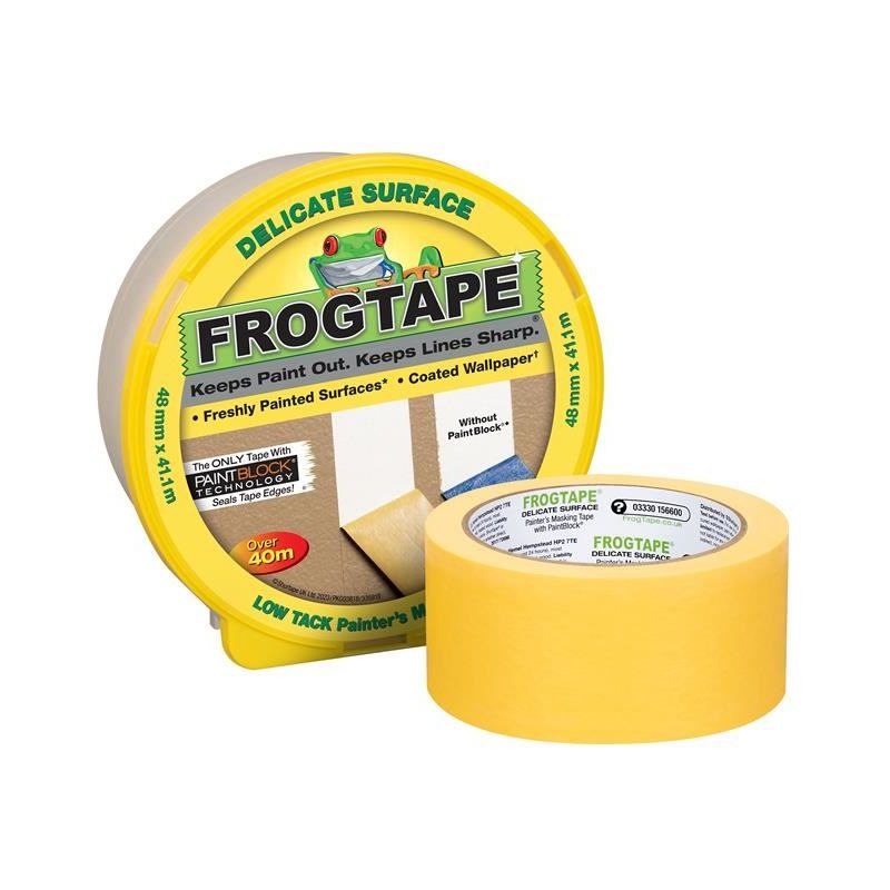 Shurtape FrogTape® Delicate Surface Masking Tape 48mm x 41.1m Shurtape - Dynamic Drive