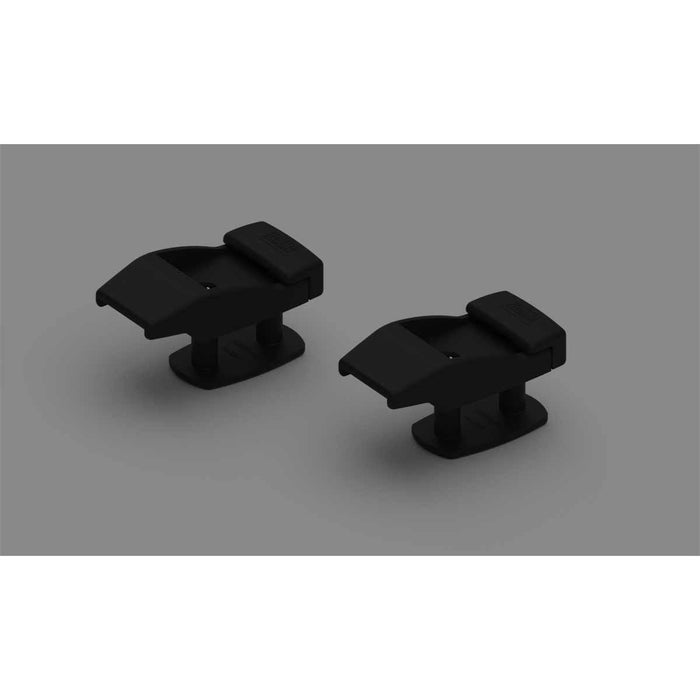 Fiamma F45/F80S Leg Brackets Deep Black (98655H176) Fiamma - Dynamic Drive