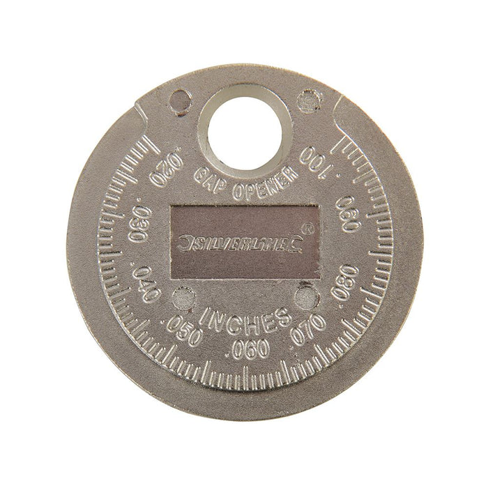 Silverline Spark Plug Gap Tool 0.5 - 2.55mm / 0.02 - 0.1" Silverline - Dynamic Drive