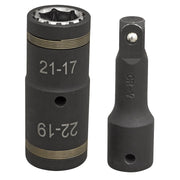Sealey 4-in-1 Impact Socket Set 2pc SX1821 Sealey - Dynamic Drive