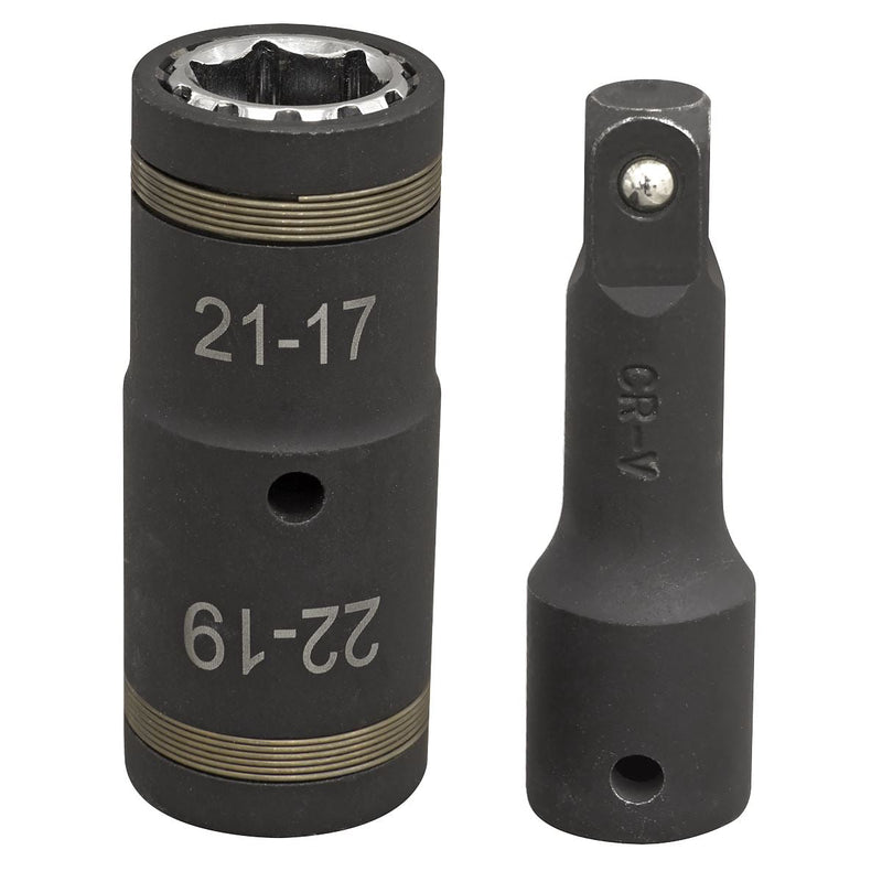 Sealey 4-in-1 Impact Socket Set 2pc SX1821 Sealey - Dynamic Drive
