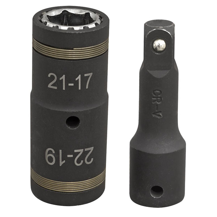 Sealey 4-in-1 Impact Socket Set 2pc SX1821 Sealey - Dynamic Drive