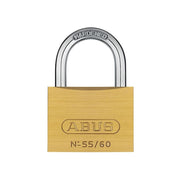 Abus Mechanical 55/60mm Brass Padlock Carded ABUS Mechanical - Dynamic Drive