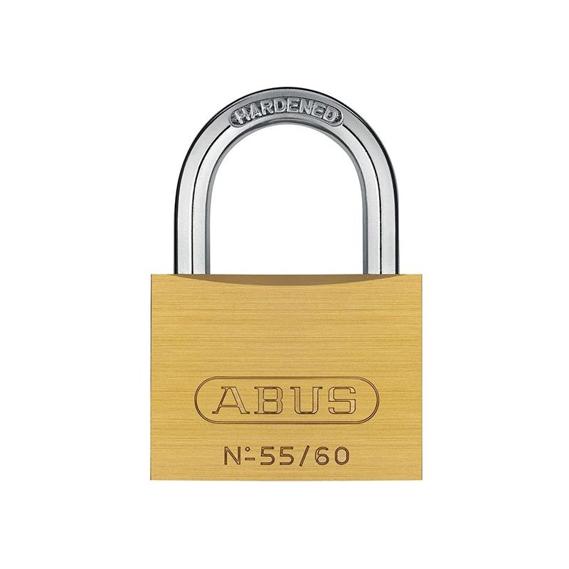 Abus Mechanical 55/60mm Brass Padlock Carded ABUS Mechanical - Dynamic Drive
