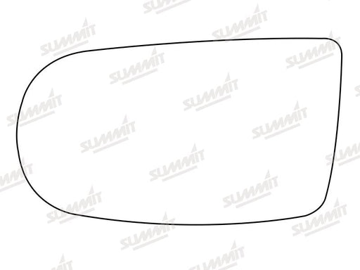 Summit Stick-On Anti Dazzle Mirror Glass fits Alfa GTV LHS Summit - Dynamic Drive