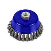 Bluespot Tools Twist Knot Cup Brush 100mm M14 X 2 BlueSpot Tools - Dynamic Drive