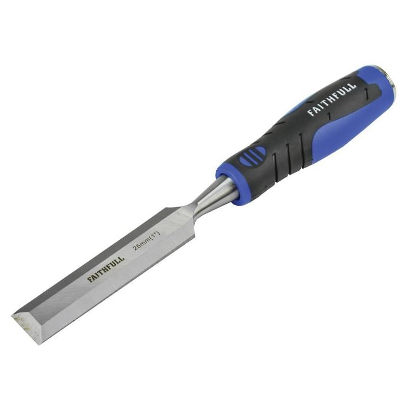 Faithfull Soft Grip Bevel Edge Chisel 25mm (1in) Faithfull - Dynamic Drive