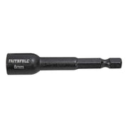 Faithfull Magnetic Impact Nut Driver 8mm x 1/4in Hex Faithfull - Dynamic Drive