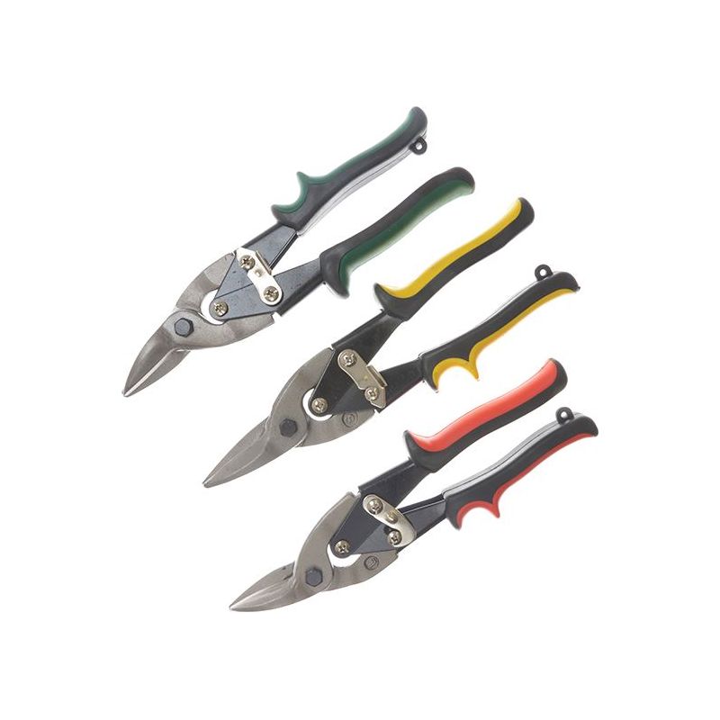Bluespot Tools Aviation Tinsnips Set, 3 Piece BlueSpot Tools - Dynamic Drive