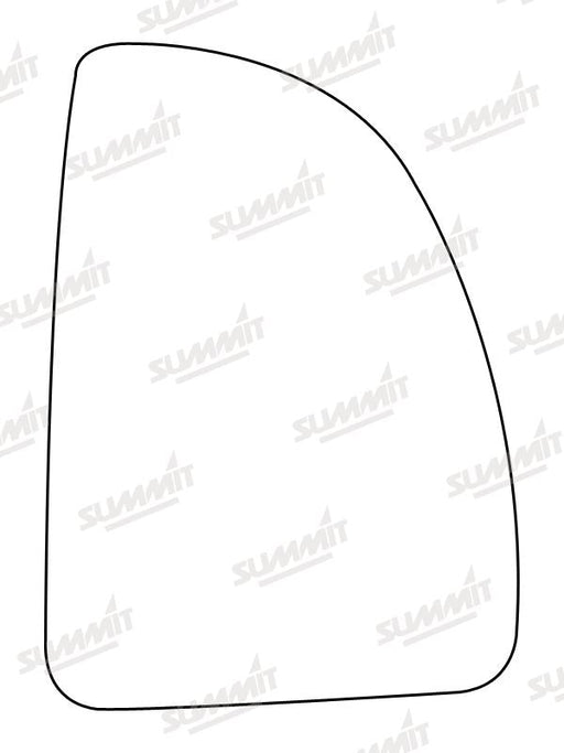 Summit Stick-On Standard Mirror Glass fits Citroen Jumper Ducato RHS Summit - Dynamic Drive