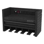 Sealey Power Tool Storage Rack 560mm with Drawer & Power Strip AP22SRBE Sealey - Dynamic Drive