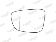 Summit Stick-On Aspheric Mirror Glass fits BMW 5 Series 17 on LHS Summit - Dynamic Drive