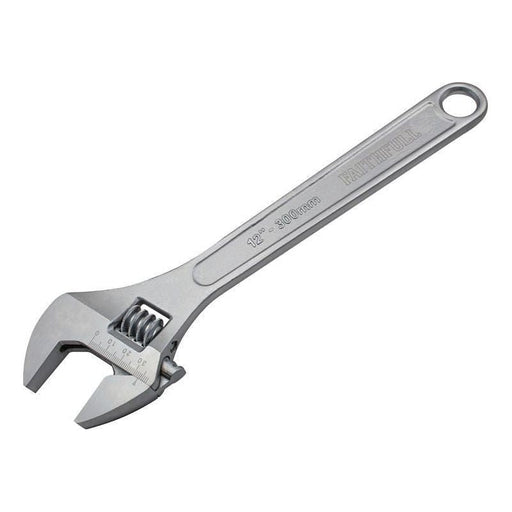 Faithfull Chrome Adjustable Spanner 300mm (12in) Faithfull - Dynamic Drive