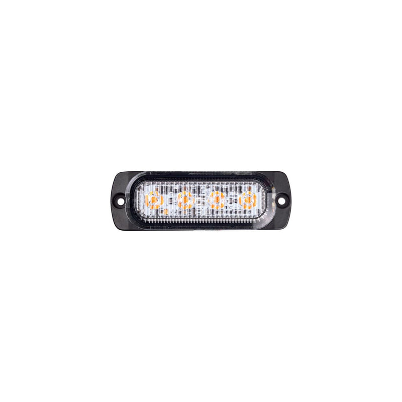 Ring Slimline Amber 4 LED Strobe - RCV2214 Ring Automotive - Dynamic Drive