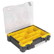 Sealey Parts Storage Case with 12 Removable Compartments APAS12R Sealey - Dynamic Drive