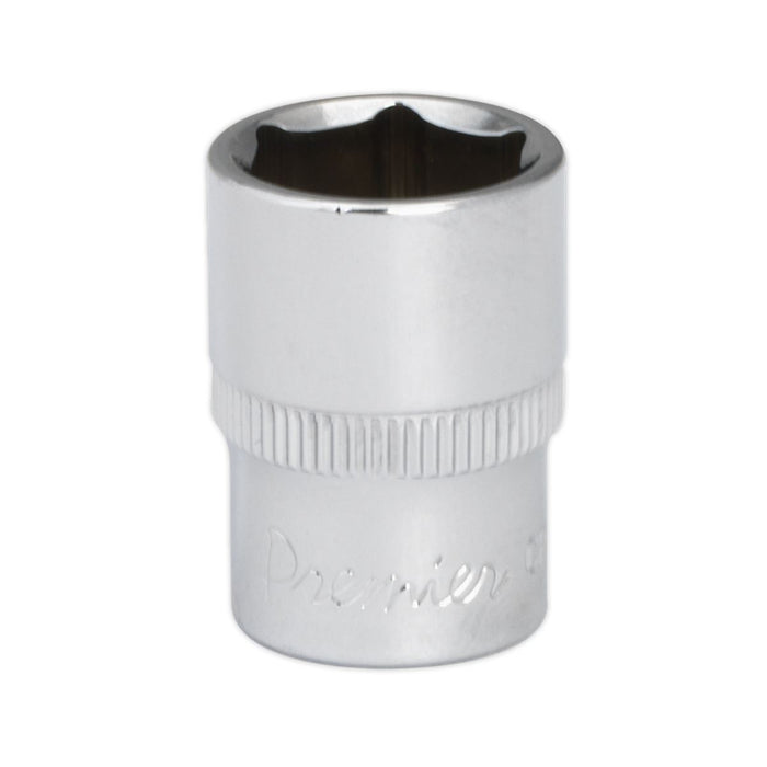 Sealey WallDrive Socket 13mm 1/4"Sq Drive Fully Polished SP1413 Sealey - Dynamic Drive
