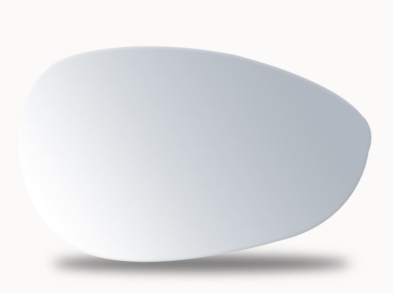 Summit Non-Heated Base Plate With Standard Mirror Glass fits Fiat 500 Punto 05 on RHS Summit - Dynamic Drive