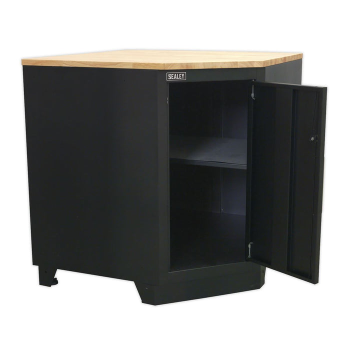 Sealey Modular Corner Floor Cabinet 930mm Heavy-Duty APMS15 Sealey - Dynamic Drive