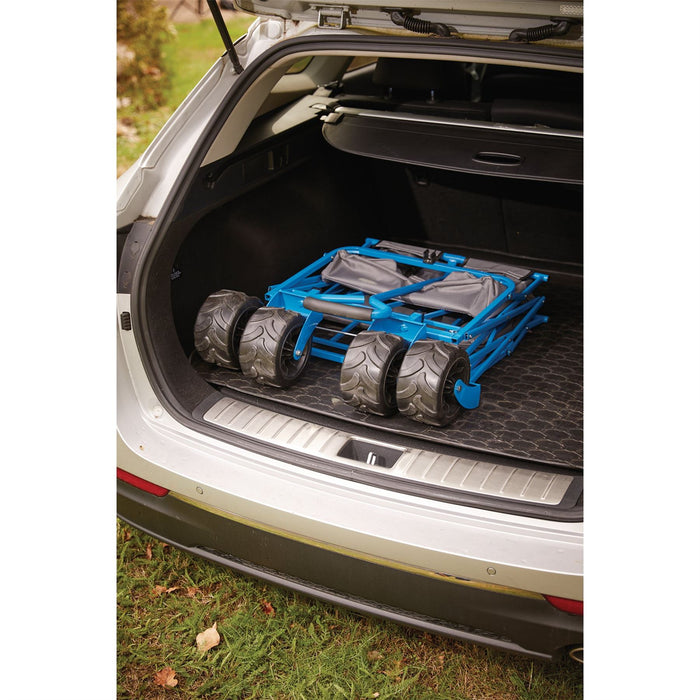 Draper Foldable Cart with Large Wheels, 80kg 03217 Draper - Dynamic Drive
