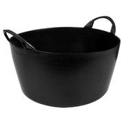 Sealey Heavy-Duty Flexi Tub 30L Black SFT30 Sealey - Dynamic Drive