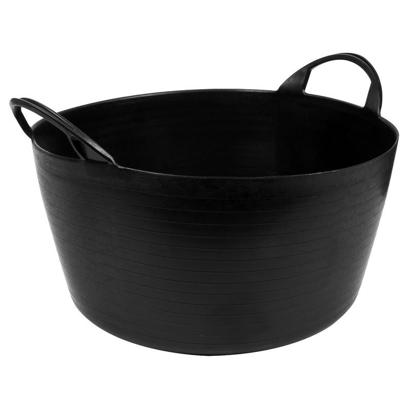 Sealey Heavy-Duty Flexi Tub 30L Black SFT30 Sealey - Dynamic Drive