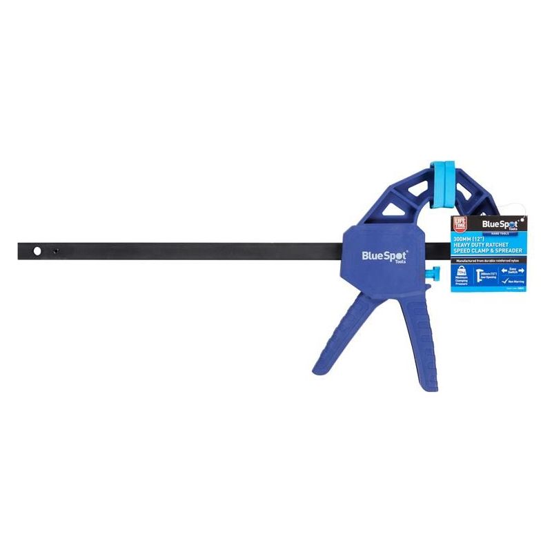 Bluespot Tools Heavy-Duty Ratchet Speed Clamp & Spreader 300mm (12in) BlueSpot Tools - Dynamic Drive