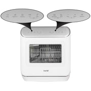 Baridi Mini Portable Tabletop 6L Dishwasher with 3 Place Settings, 7 Wash Functions - DH72 Baridi  - Dynamic Drive