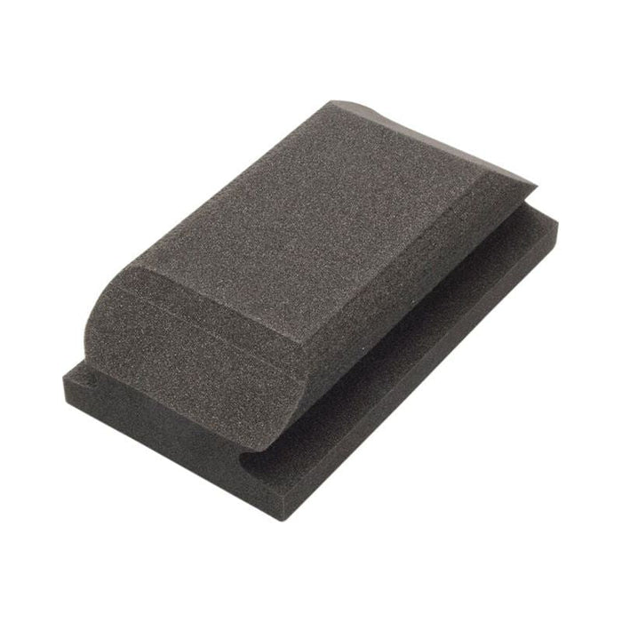 Flexipads World Class Hand Sanding Block Shaped Black 70 x 125mm Flexipads World Class - Dynamic Drive