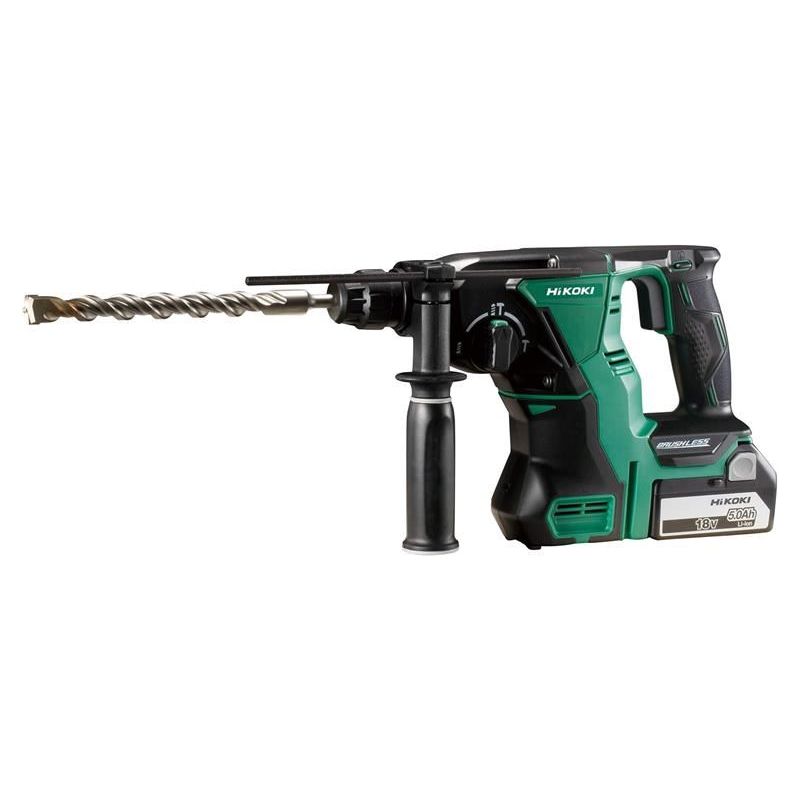 Hikoki DH18DBL/JPZ SDS Brushless Rotary Hammer 18V 2 x 5.0Ah Li-ion HiKOKI - Dynamic Drive