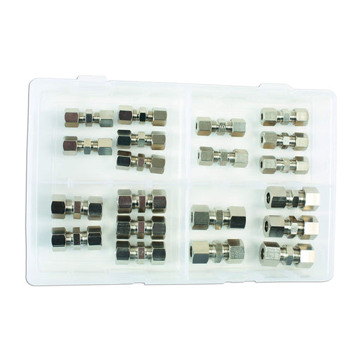 Connect Assorted Compression Fittings 20pc 34162 Tool Connection - Dynamic Drive