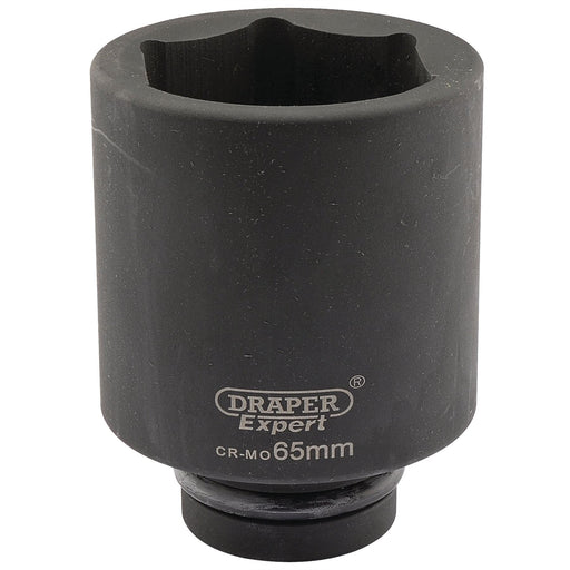 Draper Expert HI-TORQ 6 Point Deep Impact Socket, 1" Sq. Dr., 65mm Draper - Dynamic Drive