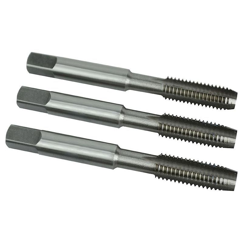 Faithfull HSS Straight Flute Tap Set M8 x 1.25, 3 Piece Faithfull - Dynamic Drive