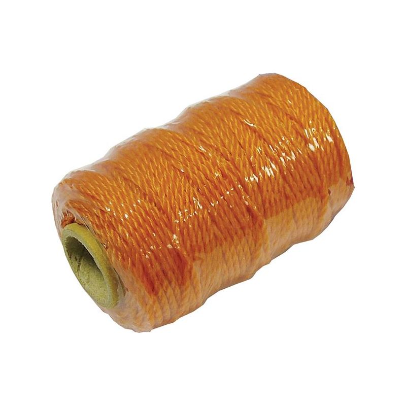 Faithfull C300 Polyethylene Brick Line 36m (118ft) Orange Faithfull - Dynamic Drive