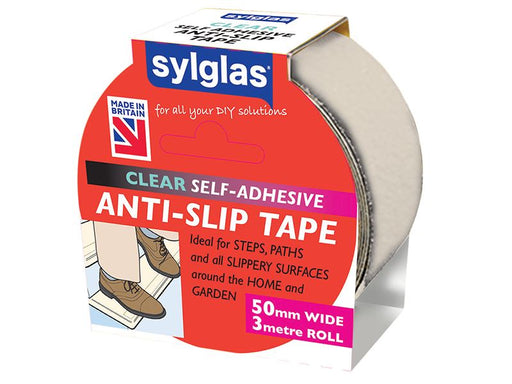 Sylglas Anti-Slip Tape 50mm x 3m Clear Sylglas - Dynamic Drive