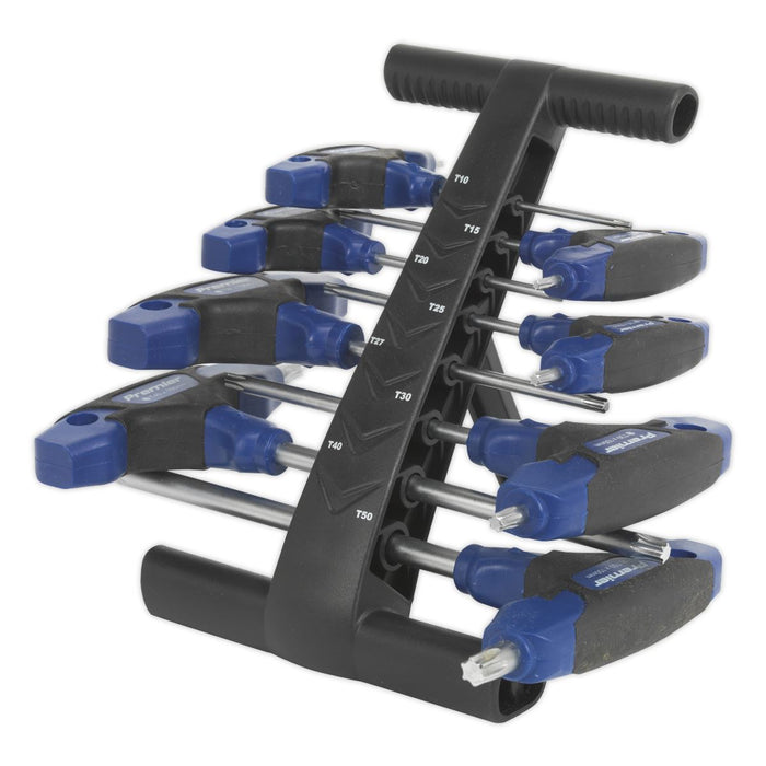 Sealey TRX-Star* Key Set 8pc T-Handle AK7145 Sealey - Dynamic Drive