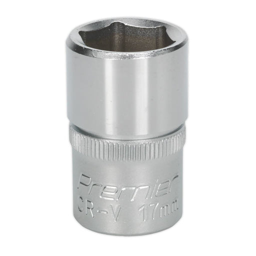 Sealey WallDrive Socket 17mm 1/2"Sq Drive S1217 Sealey - Dynamic Drive