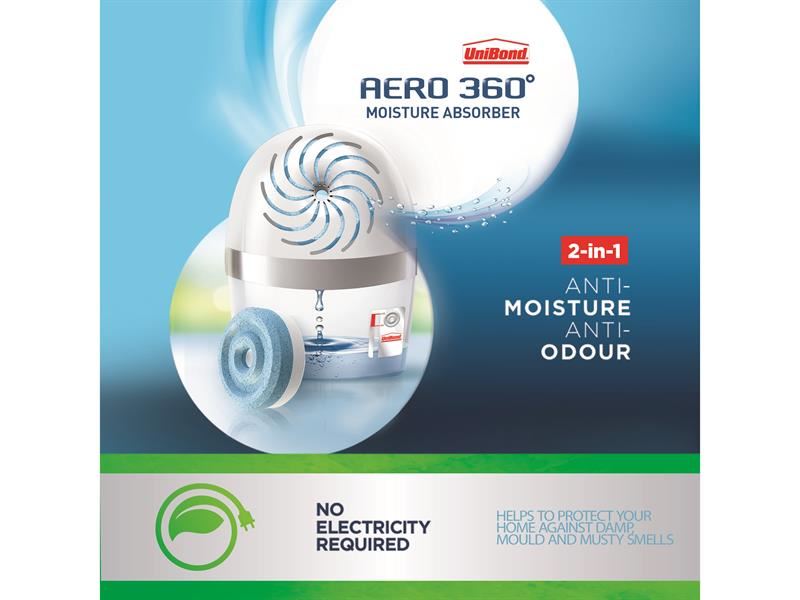 Unibond AERO 360º Moisture Absorber UniBond - Dynamic Drive