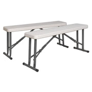 Sealey Portable Folding Table & Bench Set GL87 Sealey - Dynamic Drive